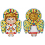 Набор для вышивания “Ангел-хранитель” “МП Студия”