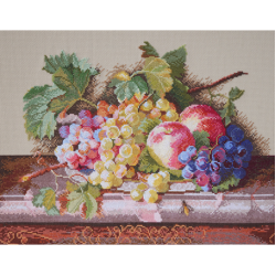 Набор для вышивания “Натюрморт с персиками” “Марья Искусница”
