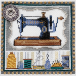 Набор для вышивания “Швейная машинка” “Марья Искусница”