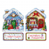 Набор для вышивания “Дом Деда Мороза” “МП Студия”