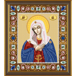 Набор для вышивания бисером “Богородица «Умиление»” “Нова Слобода”