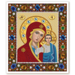 Набор для вышивания бисером “Богородица "Богородица Казанская” “Нова Слобода”