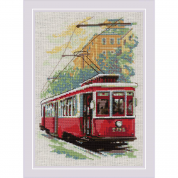 Набор для вышивания "Старый трамвай" "Риолис"