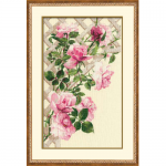Набор для вышивания "Розовые розы" "Риолис"